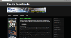 Desktop Screenshot of pipelineencyclopedia.blogspot.com