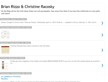 Tablet Screenshot of brianrizzochristineracosky.blogspot.com