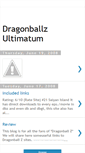 Mobile Screenshot of dragonballz-ultimatum.blogspot.com