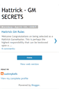 Mobile Screenshot of hattrick-gmsecrets.blogspot.com