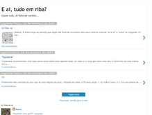 Tablet Screenshot of eaitudoemriba.blogspot.com