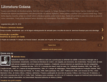 Tablet Screenshot of literaturagoiana.blogspot.com