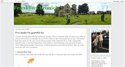 Desktop Screenshot of franklinchronicle.blogspot.com