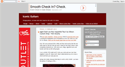 Desktop Screenshot of iconicguitars.blogspot.com