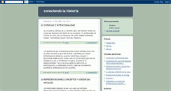 Desktop Screenshot of conociendolahistoriaprofraaurora.blogspot.com