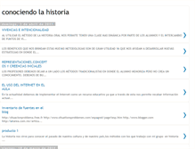 Tablet Screenshot of conociendolahistoriaprofraaurora.blogspot.com
