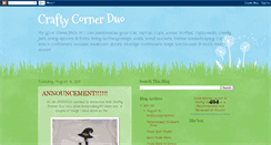 Desktop Screenshot of craftycornerduo.blogspot.com