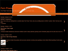 Tablet Screenshot of feinpowertools.blogspot.com