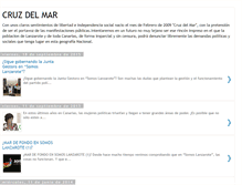 Tablet Screenshot of cruzdelmar.blogspot.com