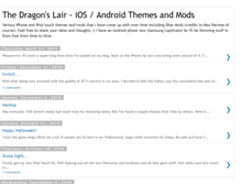 Tablet Screenshot of dragonslairmods.blogspot.com