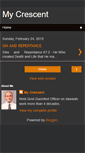Mobile Screenshot of abdeen-mycrescent-abdeen.blogspot.com