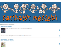 Tablet Screenshot of karikaturmektebi.blogspot.com