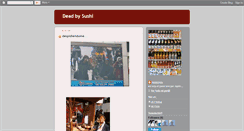 Desktop Screenshot of deadbysushi.blogspot.com