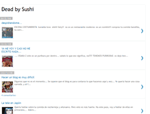 Tablet Screenshot of deadbysushi.blogspot.com