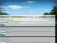 Tablet Screenshot of businessnetworksmanagement.blogspot.com