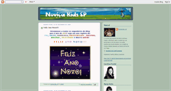 Desktop Screenshot of novicakidssp.blogspot.com