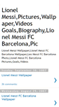 Mobile Screenshot of lionel-messi-barcelona.blogspot.com
