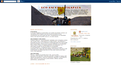 Desktop Screenshot of ecotikapata.blogspot.com