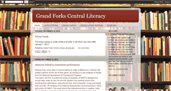 Desktop Screenshot of grandforkscentralliteracy.blogspot.com