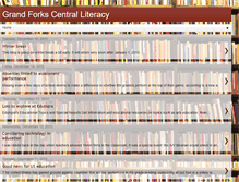 Tablet Screenshot of grandforkscentralliteracy.blogspot.com