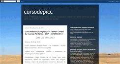 Desktop Screenshot of cursodepicc.blogspot.com