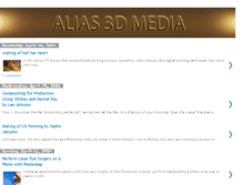 Tablet Screenshot of alias3dmedia.blogspot.com