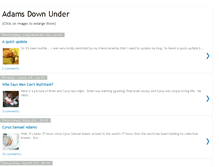 Tablet Screenshot of adamsinoz.blogspot.com