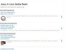 Tablet Screenshot of jesusinlovemedia.blogspot.com