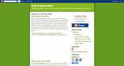 Desktop Screenshot of codmw2.blogspot.com