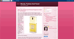 Desktop Screenshot of beautyfashionandtravel.blogspot.com