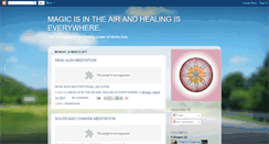 Desktop Screenshot of miraclesandhealing.blogspot.com