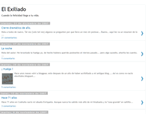 Tablet Screenshot of elexiliado.blogspot.com