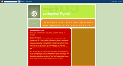 Desktop Screenshot of corruptionfighterfiji.blogspot.com