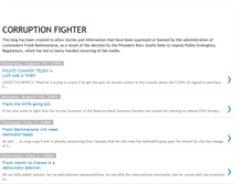 Tablet Screenshot of corruptionfighterfiji.blogspot.com