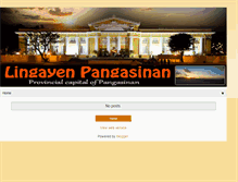 Tablet Screenshot of lingayenpang.blogspot.com