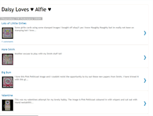 Tablet Screenshot of daisylovesalfie.blogspot.com