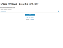 Tablet Screenshot of endurohimalaya.blogspot.com