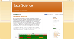 Desktop Screenshot of jazzscience.blogspot.com