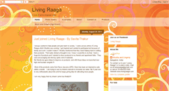 Desktop Screenshot of livingraaga.blogspot.com