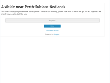 Tablet Screenshot of a-abide.blogspot.com