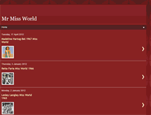 Tablet Screenshot of mrmissworld.blogspot.com