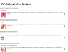 Tablet Screenshot of milliegladwin.blogspot.com