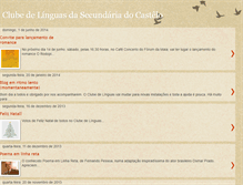 Tablet Screenshot of clubedelinguasdocastelo.blogspot.com