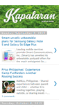 Mobile Screenshot of mykapalaran.blogspot.com