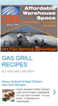Mobile Screenshot of gasgrillrecipes.blogspot.com