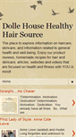 Mobile Screenshot of dolle-house-healthy-hair.blogspot.com