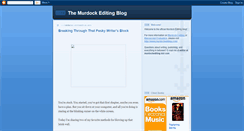 Desktop Screenshot of murdockediting.blogspot.com