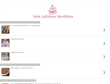 Tablet Screenshot of bolosbolinhosebiscoitinhos.blogspot.com