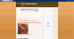 Desktop Screenshot of morelialinda.blogspot.com