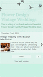 Mobile Screenshot of flowerdesignvintageweddings.blogspot.com